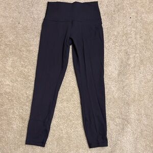 Lulu Lemon Black High-Waisted Leggings